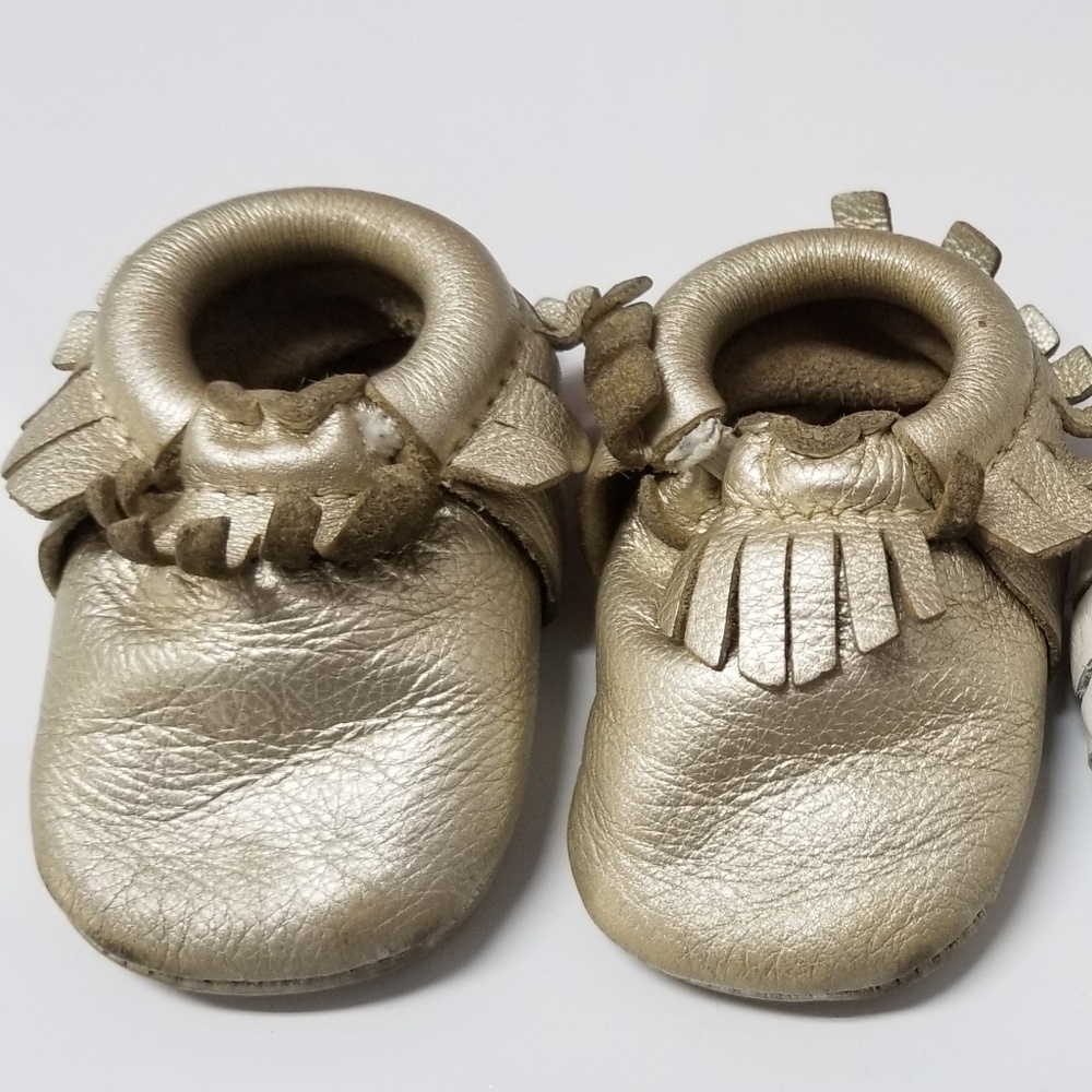 Freshly picked gold mocs